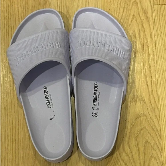 Birkenstock Barbados Eva Slides In Purple Fog Size 41 (10-10.5) - Picture 2 of 16
